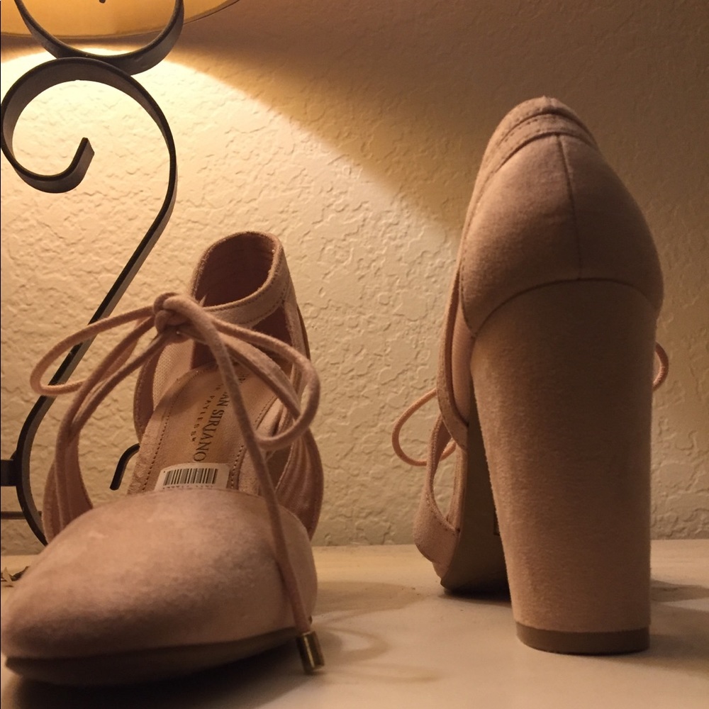 christian siriano tie up pumps